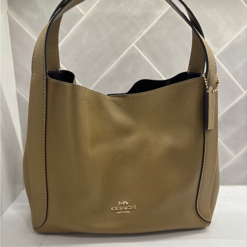 Coach Olive and Chocolate Brown Hadley Hobo Bag #73549